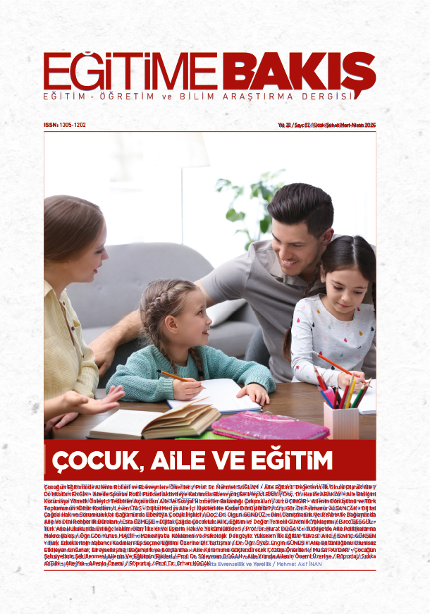 Eğitime Bakış 62. Sayı | Çocuk, Aile ve Eğitim